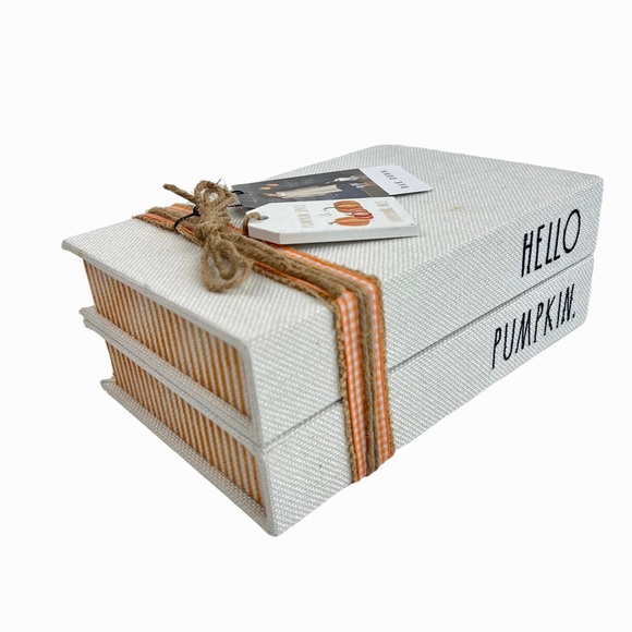 NWT Rae Dunn Decorative Faux Fall Books - Picture 2 of 8